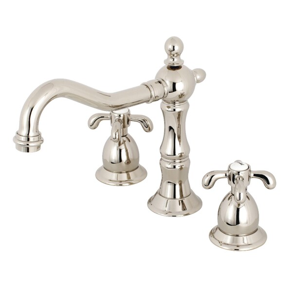 KS1976TX 8" Widespread Bathroom Faucet, Polished Nickel